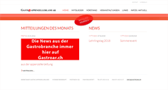 Desktop Screenshot of gastroar.ch